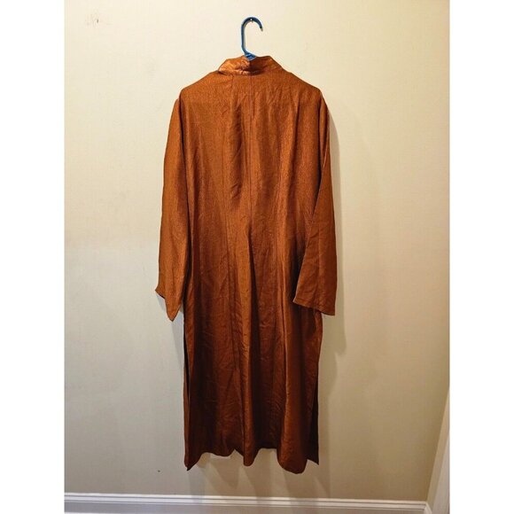 First Lady Jackie and Julian 3 Piece Set Duster, Skirt & Tank 2XL Burnt Orange - Picture 2 of 16